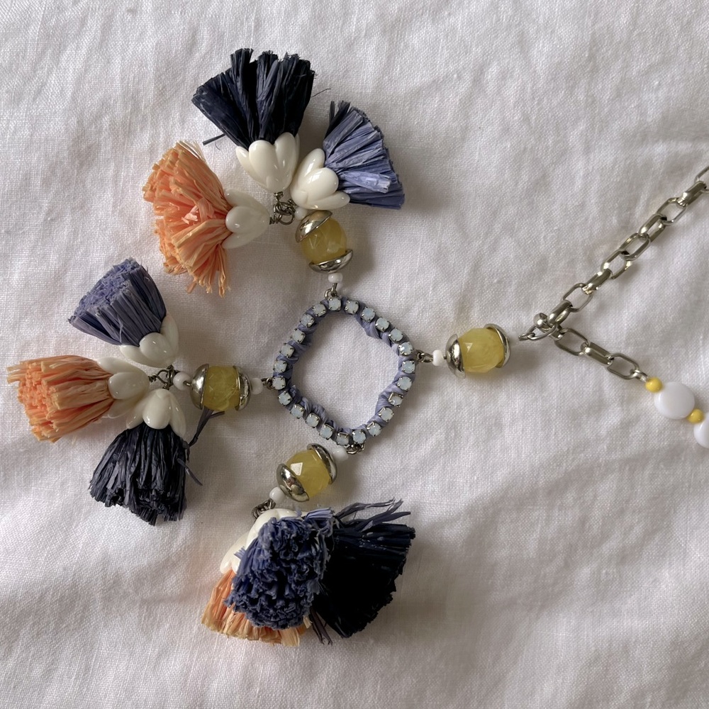 Anthropologie Tassel Necklace